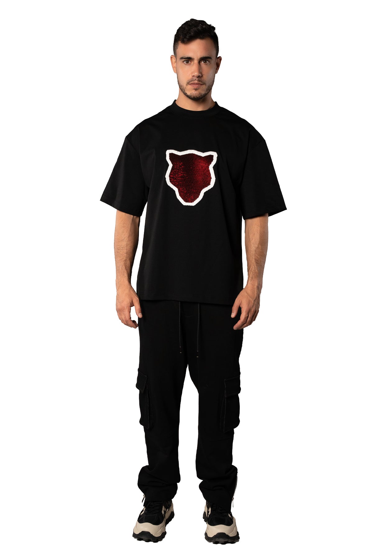 TANJIM SQUAD - PANTHER SEQUENCE T-SHIRT BLACK